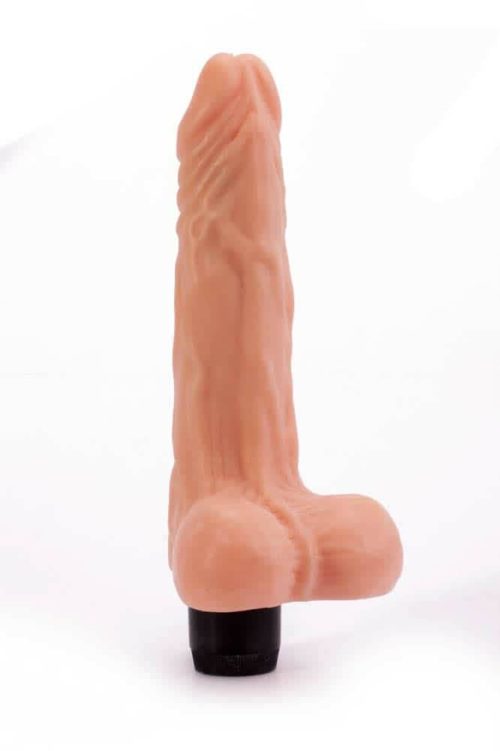 8" Real Feel Cyberskin Vibrator  10 - Image 3