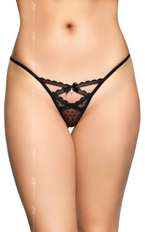 G-String 2494 - black {} M/L - Image 1