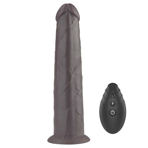 9'' Dual Layered Silicone Rotator Brown - Image 3