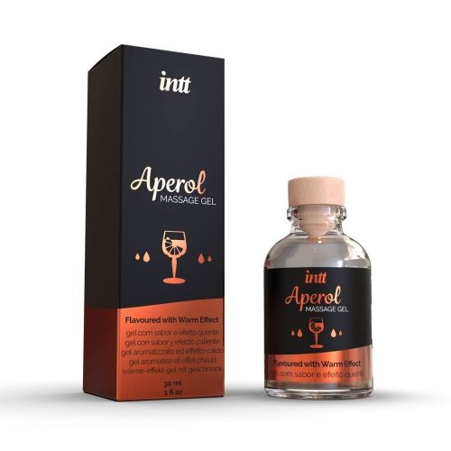 MASSAGE GEL APEROL GLASS BOTTLE 30ML + BOX - Image 3