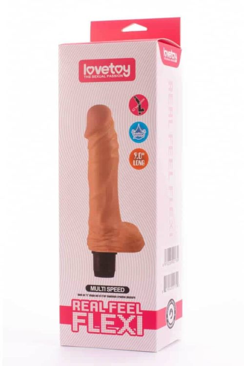 9" Real Feel Flexi Multi Speed Vibrator 1 - Image 2