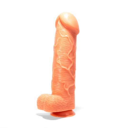 X-MEN Super Sized Dildo 11 inch Flesh II - Image 3