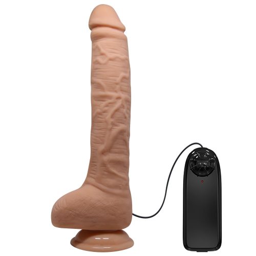 Beautiful Dick 11 " Vibrating Dildo - Image 2