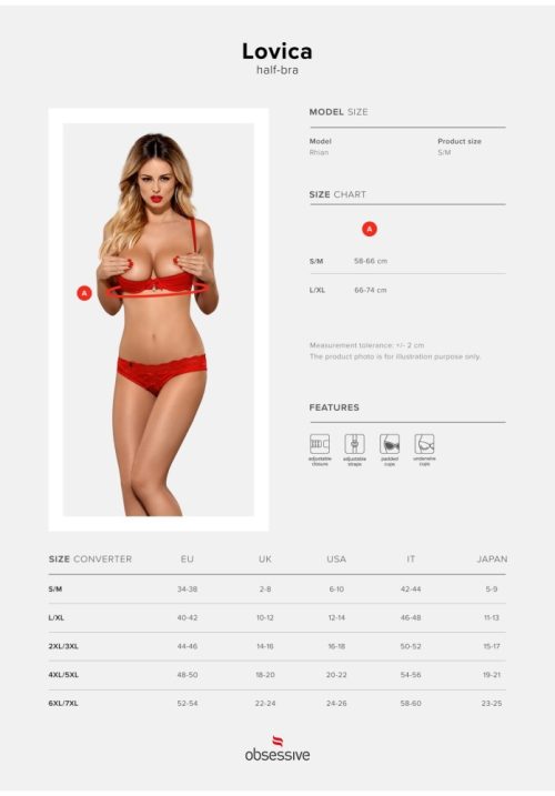 Lovica half-bra L/XL - Image 3