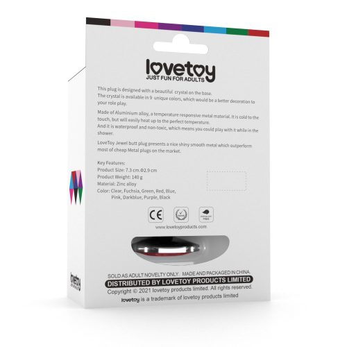 Rosebud Classic Metal Plug S Red - Image 3