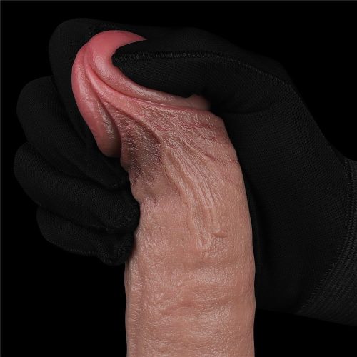9.5" REAL SOFTEE Rechargeable Silicone Vibrating Dildo - Image 3