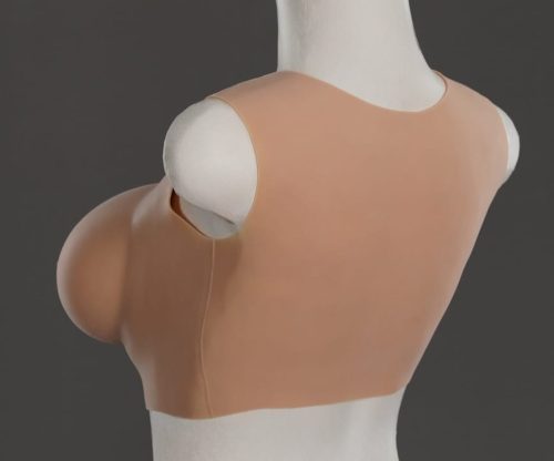 Realistic silicone breastplate D Cup - Image 4