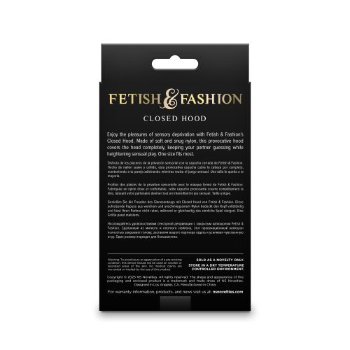 Fetish & Fashion - Closed Hood - White - Alternate Package - Image 3