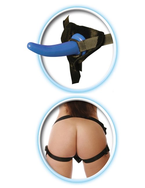 Beginner's Strap-On for Him Blue/Black - Image 4