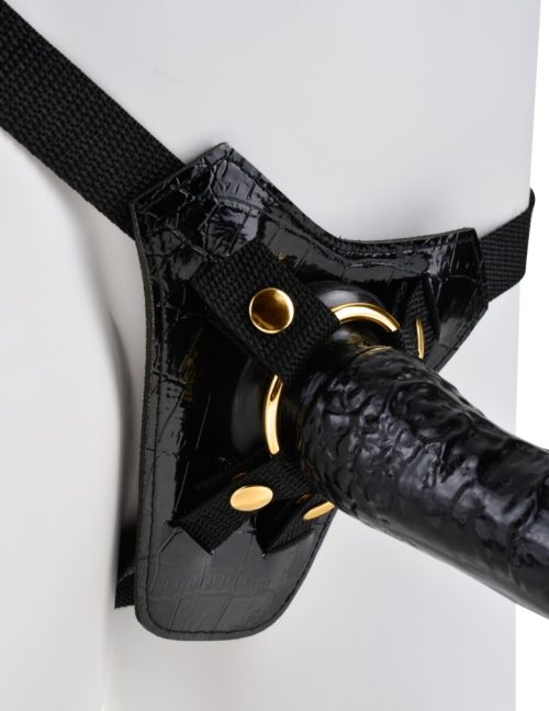 Designer Strap-On  Black - Image 4