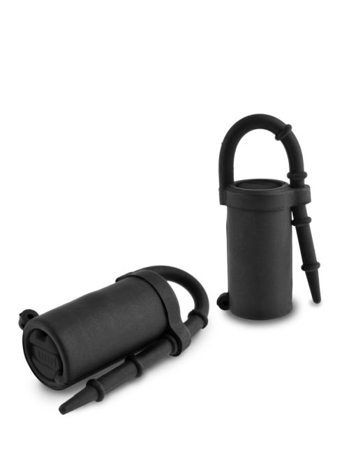 Vibrating Silicone Nipple Teazers  Black - Image 2