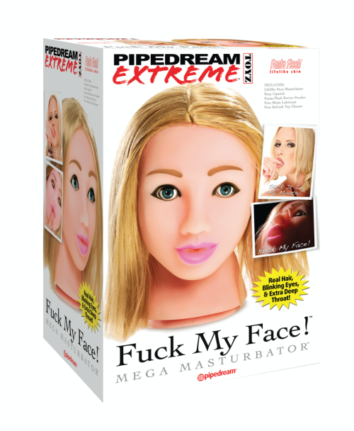 Fuck My Face Mega Masturbator - Blonde  Light - Image 1