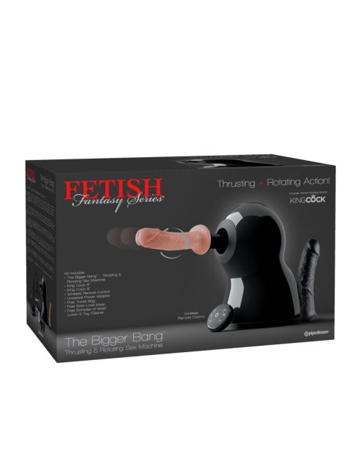 The Bigger Bang Thrusting & Rotating Sex Machine Black/Light - Image 1