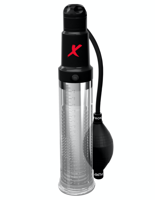 Suck-N-Pump Stroker  Clear/Black - Image 3
