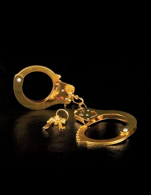 Metal Cuffs Gold - Image 3