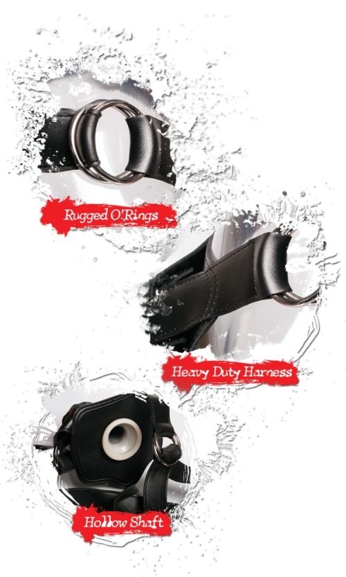 Extreme Hollow Strap-On  Black - Image 3