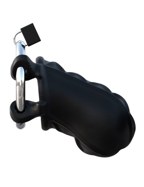 Extreme Silicone Cock Blocker  Black - Image 3