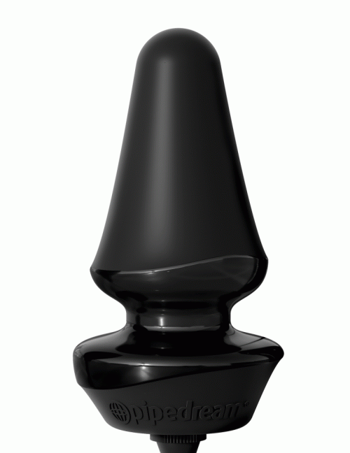 Inflatable Silicone Butt Plug  Black - Image 3