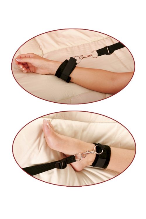 Bed Bindings Restraint Kit  Black - Image 3