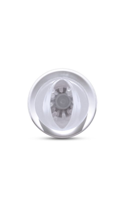 Rechargeable Roto-Bator Pussy  White/Clear/Multi - Image 4