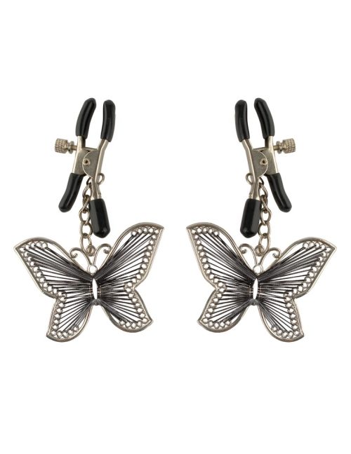 Butterfly Nipple Clamps  Silver - Image 3