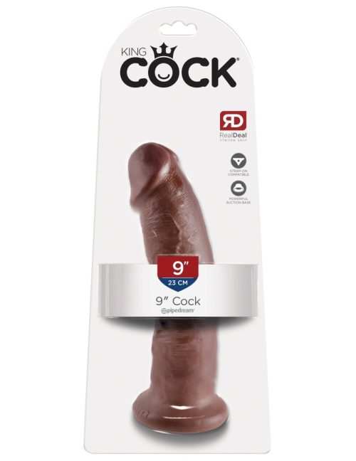 9" Cock  Brown