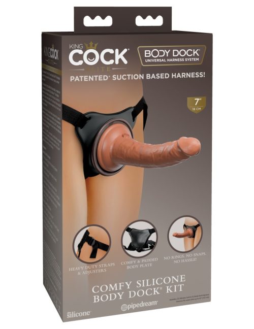 Comfy Silicone Body Dock Kit Black/ Dark Brown - Image 1