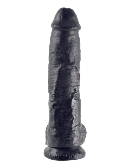 10" Cock with Balls Black - Image 2