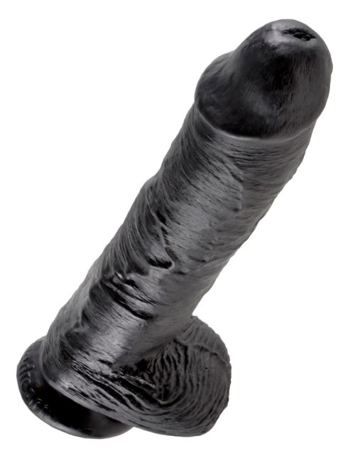 10" Cock with Balls Black - Image 4