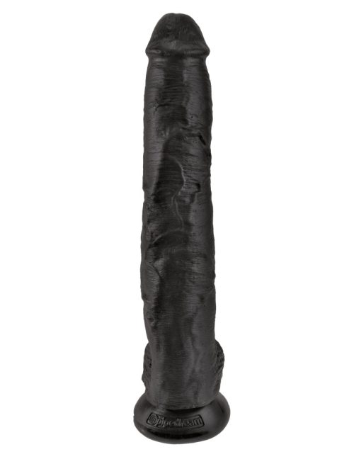 14" Cock with Balls  Black - Image 3
