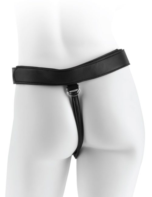 7" Uncut with Strap on Harness  Light - Image 4