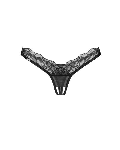 Arrowel Black crotchless thong L/XL - Image 4