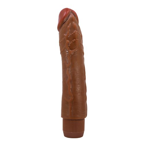 Barbara Dybbuk Realistic Multi-Speed Vibrator 9,5 " Brown - Image 4