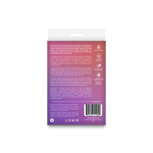 Colours - Curve - Vibrating - 5" Dildo - Pink - Image 3