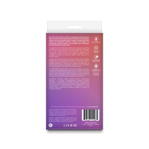 Colours - Curve - Vibrating - 6" Dildo - Pink - Image 3