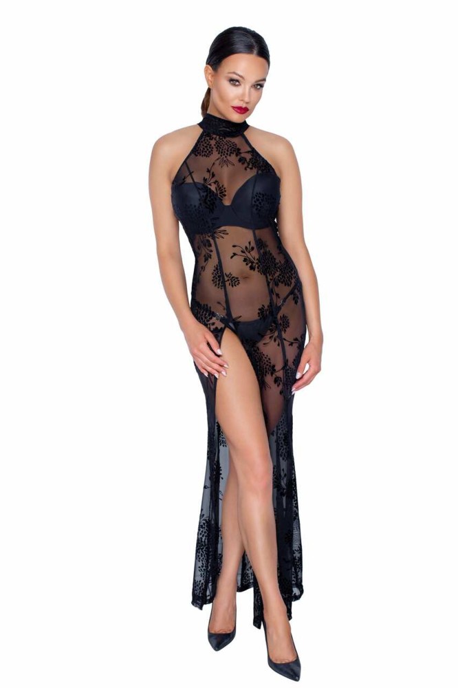 Long tulle dress - L